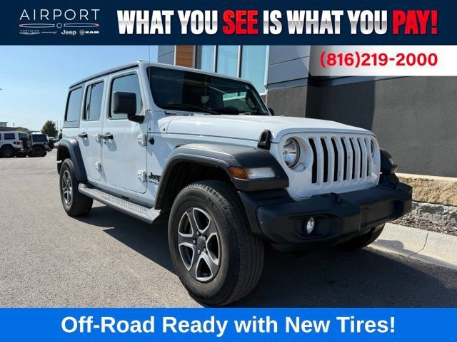 Used 2022 Jeep Wrangler Unlimited Sport AWD/4WD image 1