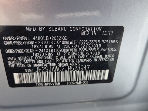 Used 2018 Subaru Forester 2.5i Touring image 27