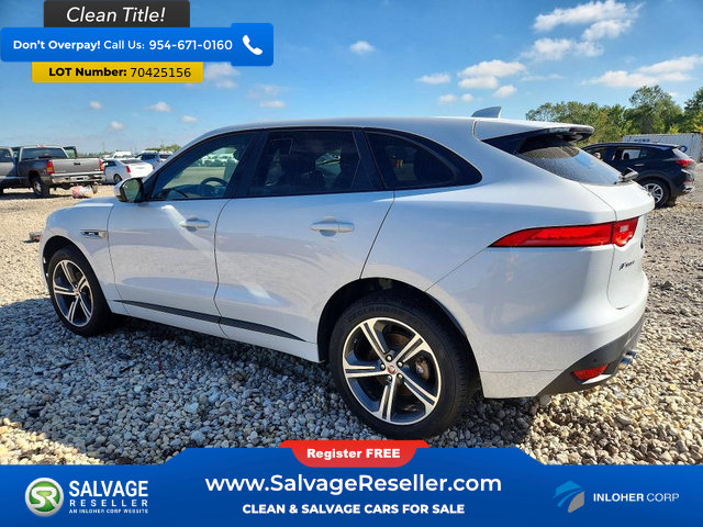 Used 2017 Jaguar F-PACE R-Sport AWD/4WD image 3