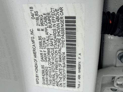 Used 2018 Honda Accord LX image 13