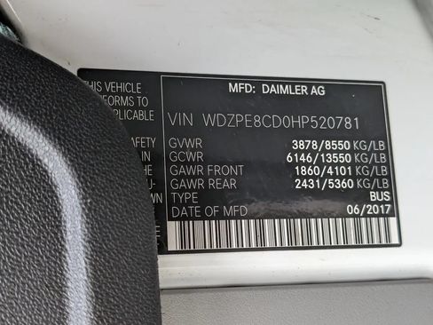 Used 2017 Mercedes-Benz Sprinter 2500 image 3