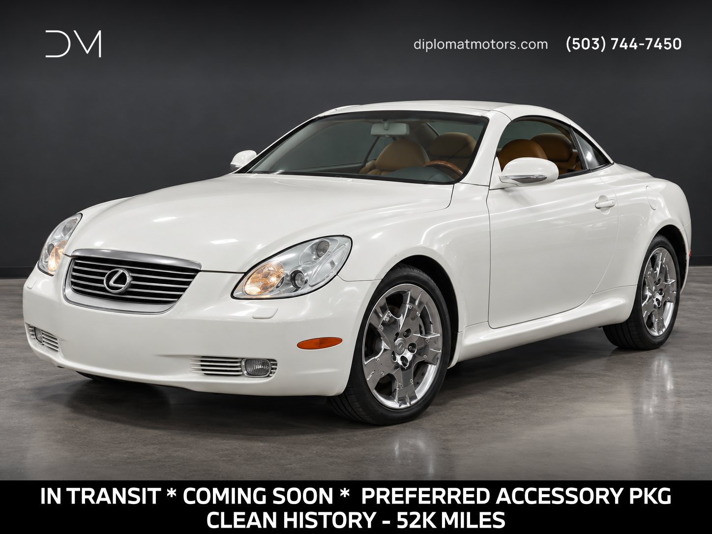 Used 2005 Lexus SC 430 Convertible RWD image 1
