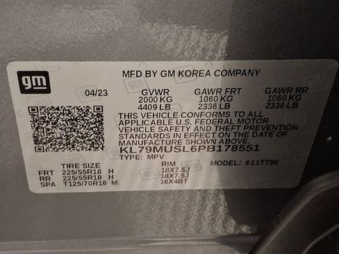 Used 2023 Chevrolet TrailBlazer RS w/ Convenience Package AWD/4WD image 26