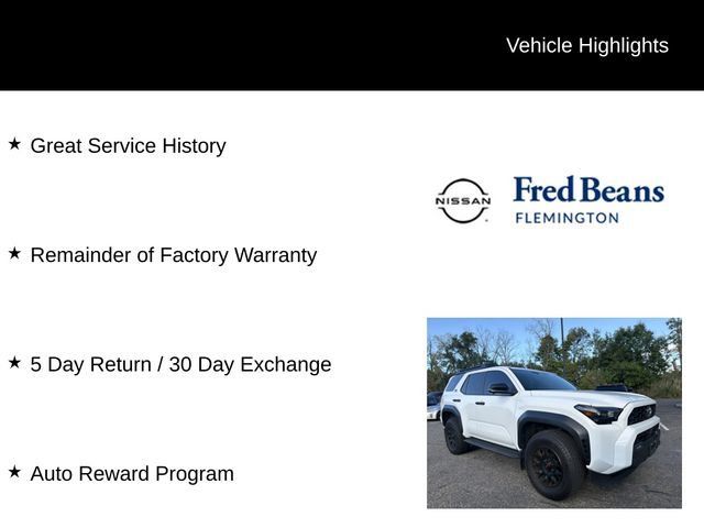 Used 2025 Toyota 4Runner TRD Off-Road Premium AWD/4WD image 5