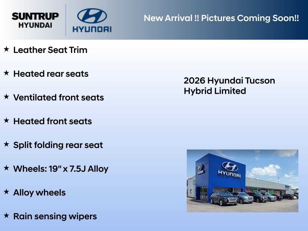 New 2026 Hyundai Tucson Limited AWD/4WD image 5