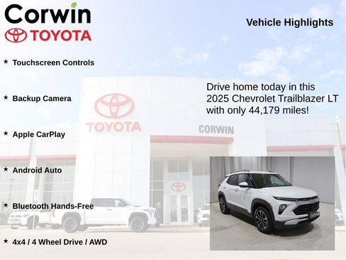 Used 2025 Chevrolet TrailBlazer LT AWD/4WD image 6