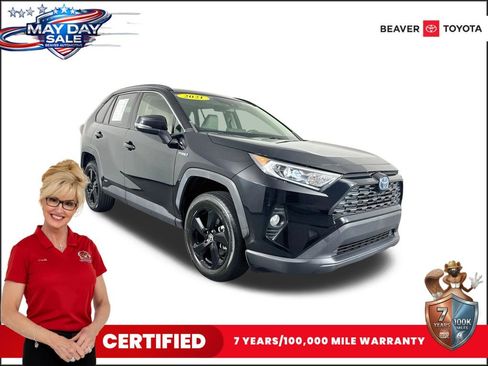 Used 2021 Toyota RAV4 XLE Premium AWD/4WD image 1