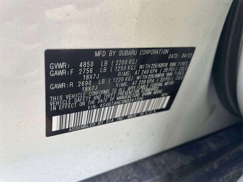 Used 2022 Subaru Outback Limited image 19