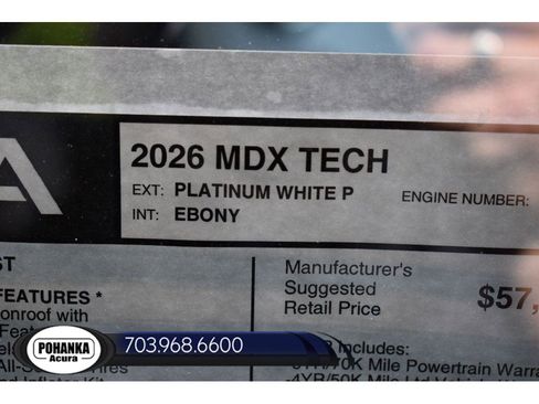 New 2026 Acura MDX Technology Package image 39
