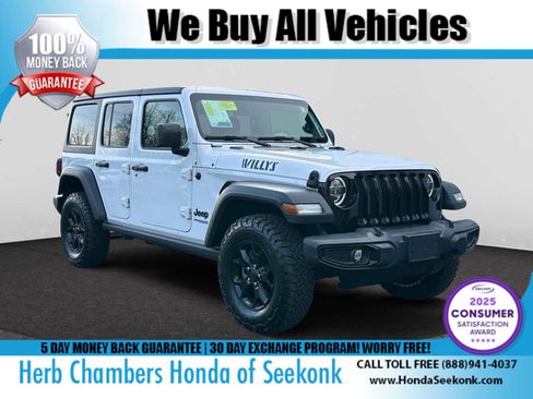 Used 2022 Jeep Wrangler Unlimited Sport image 1