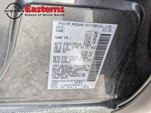 New 2026 Nissan Frontier S w/ Tow Package AWD/4WD image 30