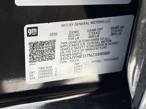 Used 2022 Chevrolet Silverado 1500 High Country AWD/4WD image 31
