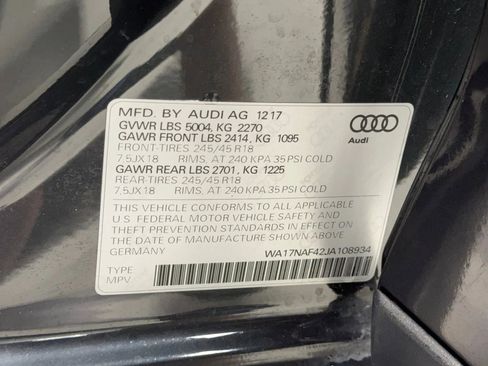 Used 2018 Audi A4 2.0T allroad Premium w/ Convenience Package image 50