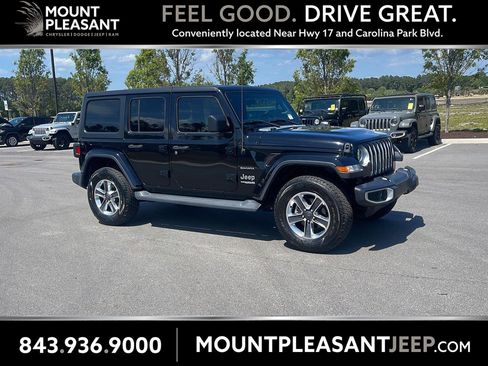 Used 2020 Jeep Wrangler Unlimited Sahara image 1