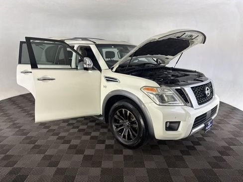 Used 2017 Nissan Armada Platinum w/ Interior Lighting Package image 14