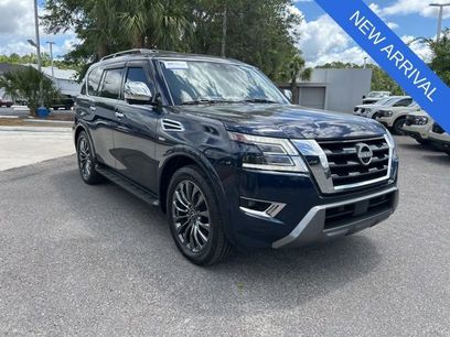 Used 2021 Nissan Armada Platinum w/ Captain's Chairs Package