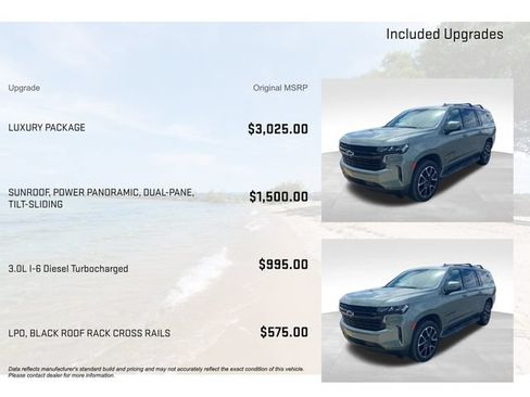 Used 2023 Chevrolet Suburban RST w/ Luxury Package AWD/4WD image 2