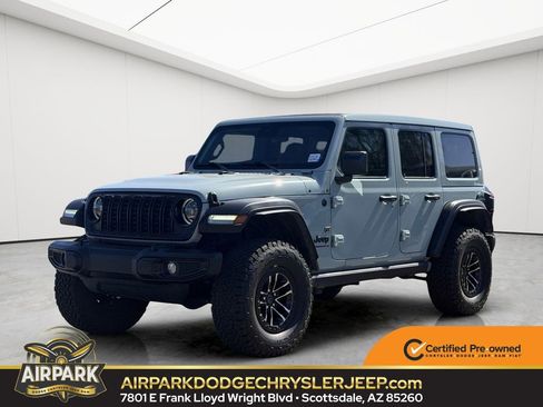 Certified 2024 Jeep Wrangler Unlimited Sport AWD/4WD image 1