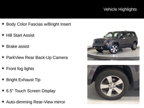 Used 2017 Jeep Patriot High Altitude FWD image 25