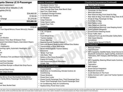 Used 2021 Toyota Sienna LE