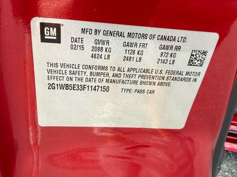 Used 2015 Chevrolet Impala LT w/ LT Sunroof Package image 20