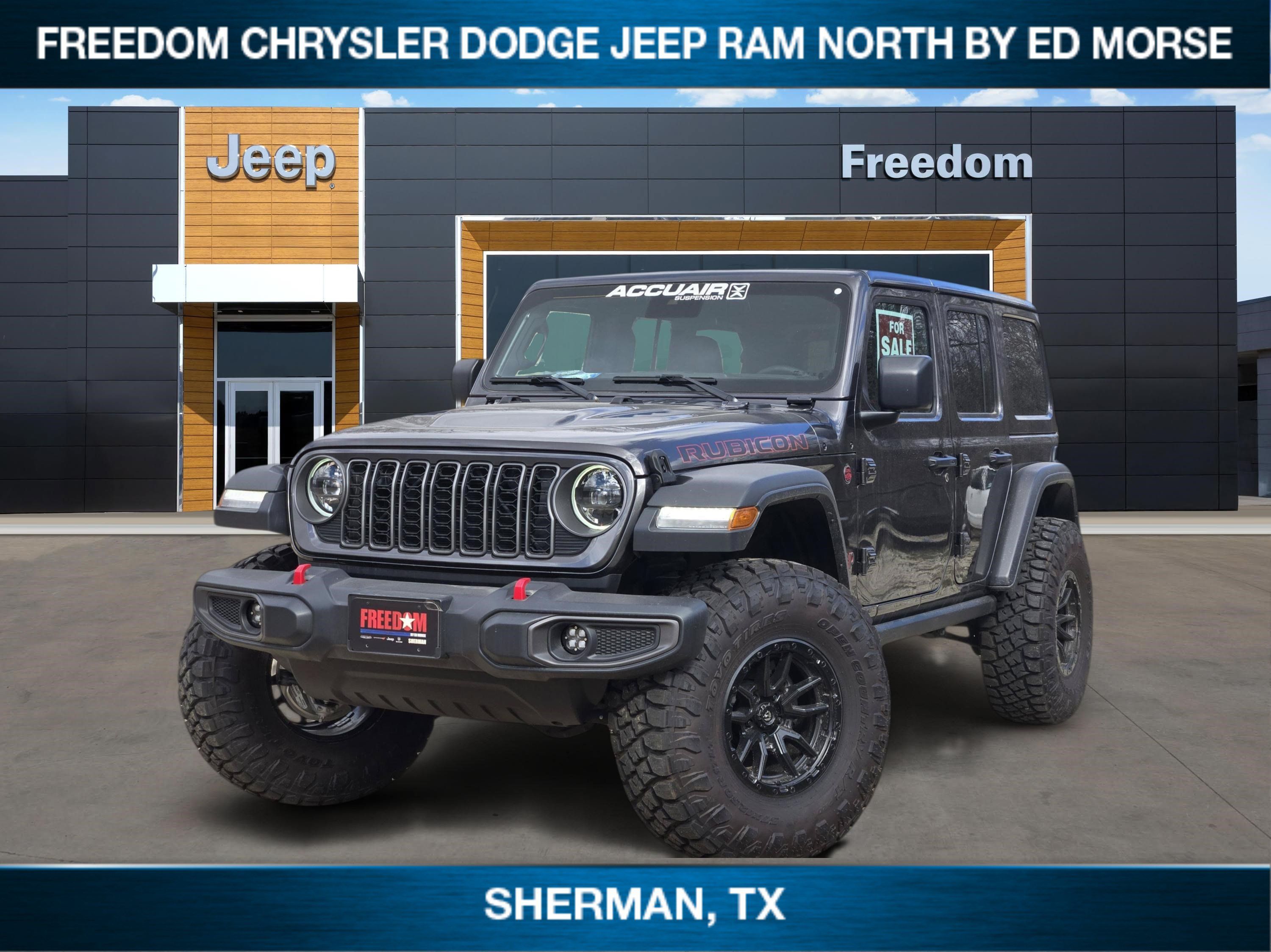 New 2025 Jeep Wrangler Unlimited Rubicon w/ Convenience Group AWD/4WD image 1