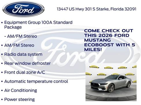 New 2026 Ford Mustang Coupe RWD image 15