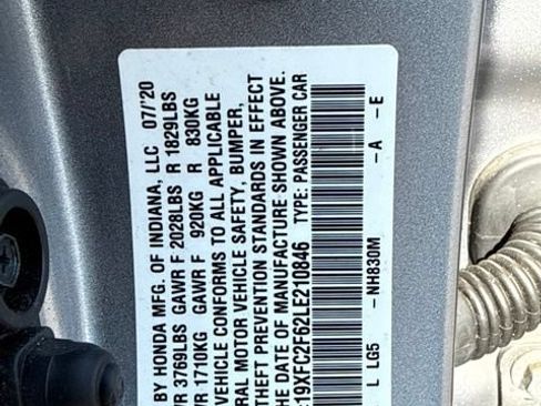 Used 2020 Honda Civic LX image 17