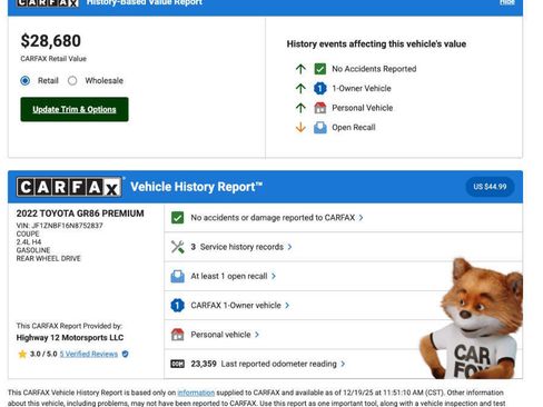 Used 2022 Toyota GR86 Premium image 7