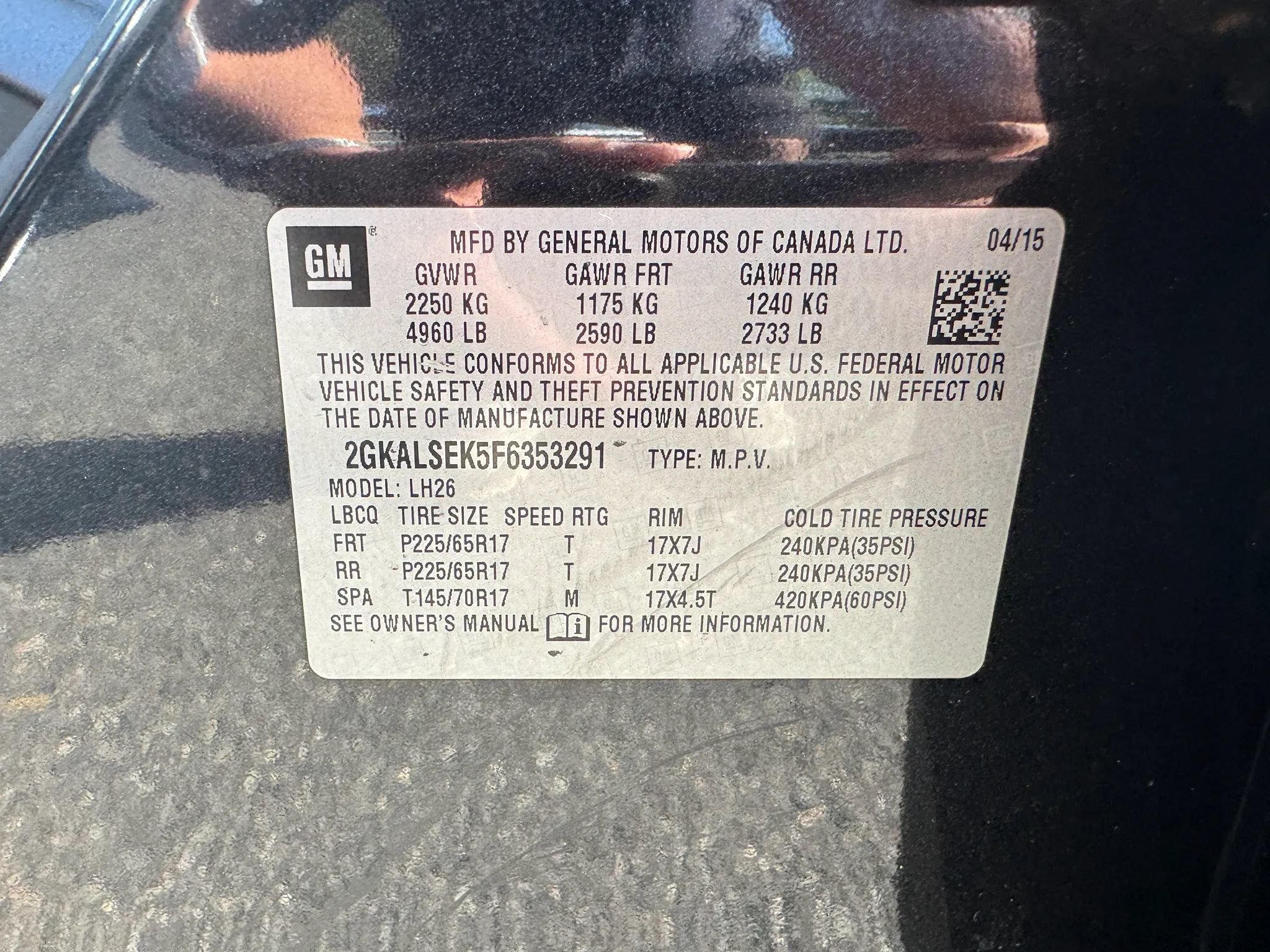 Used 2015 GMC Terrain SLT w/ Open Road Package FWD image 20