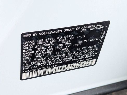 New 2026 Volkswagen Atlas Cross Sport SEL R-Line AWD/4WD image 43