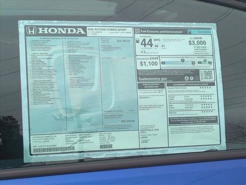 New 2026 Honda Accord Sport image 17