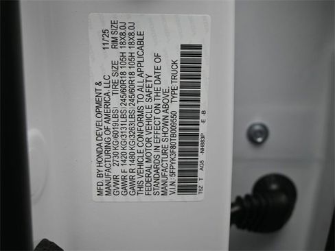 New 2026 Honda Ridgeline Black Edition image 20