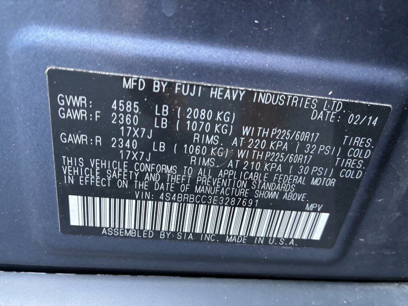 Used 2014 Subaru Outback 2.5i Premium AWD/4WD image 18