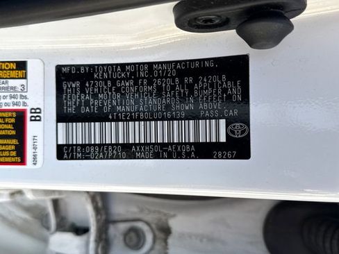 Used 2020 Toyota Avalon XSE w/ All Weather Liner Package FWD image 23