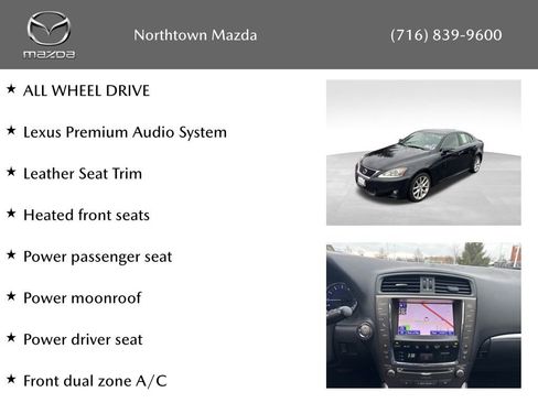 Used 2013 Lexus IS 250 AWD image 2