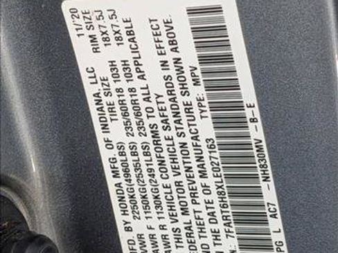 Used 2020 Honda CR-V EX-L image 17