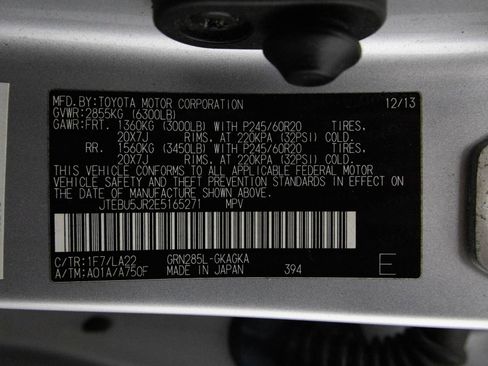 Used 2014 Toyota 4Runner Limited AWD/4WD image 45
