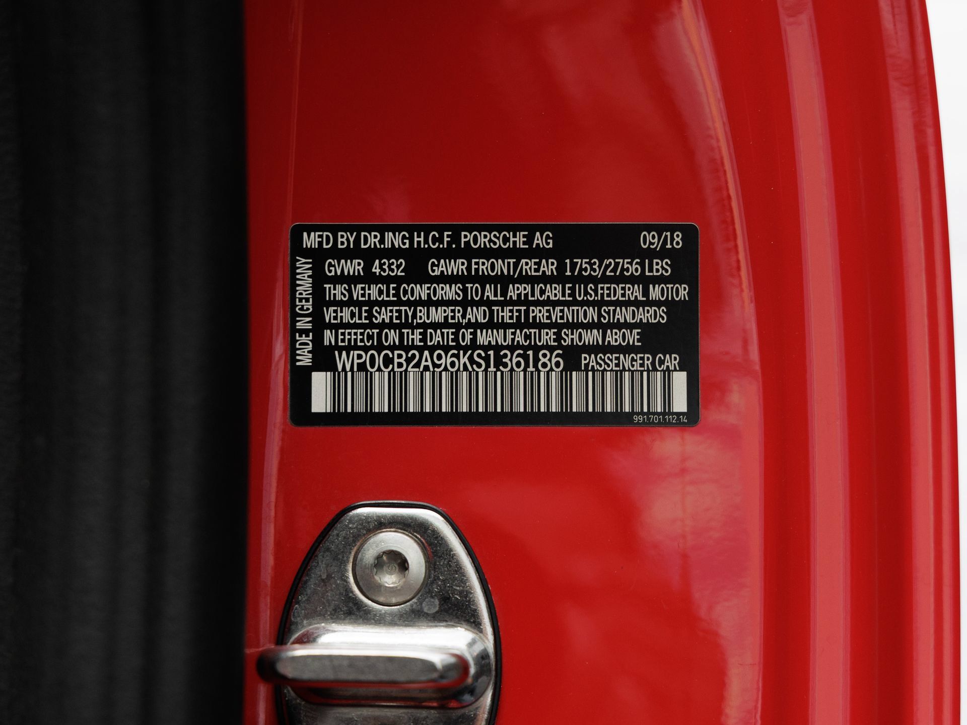Certified 2019 Porsche 911 Carrera S RWD image 42