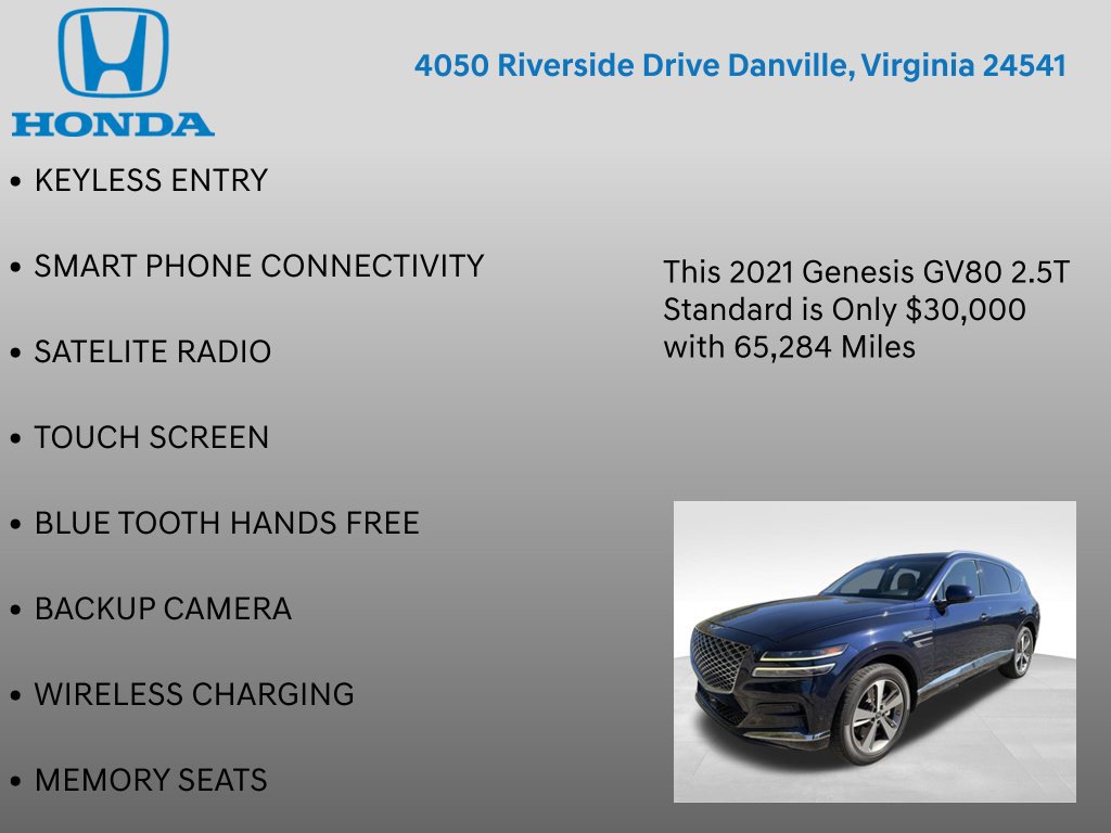 Used 2021 Genesis GV80 2.5T w/ Prestige Package 05 RWD image 7