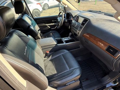 Used 2015 Nissan Armada Platinum w/ 2nd Row Captain Seat Package image 37