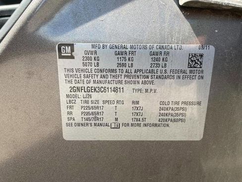 Used 2012 Chevrolet Equinox LTZ AWD/4WD image 43