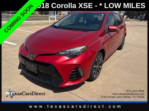 Used 2018 Toyota Corolla XSE FWD image 2