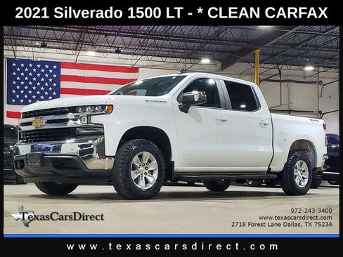 Used 2021 Chevrolet Silverado 1500 LT w/ Safety Package AWD/4WD image 1