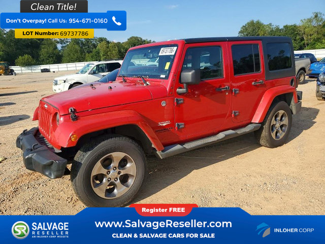 Used 2014 Jeep Wrangler Unlimited Sahara w/ Connectivity Group AWD/4WD image 1