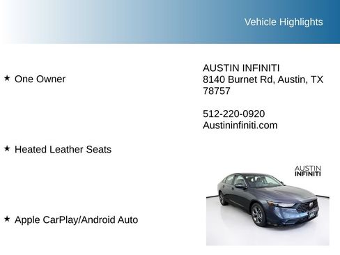Used 2025 Honda Accord EX-L image 9