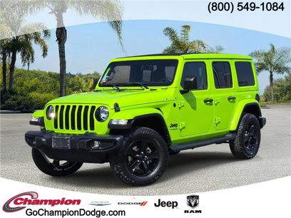 Certified 2021 Jeep Wrangler Unlimited Sahara