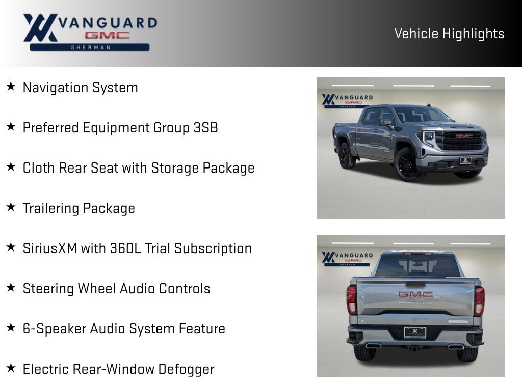 New 2026 GMC Sierra 1500 Elevation w/ Preferred Package AWD/4WD image 11