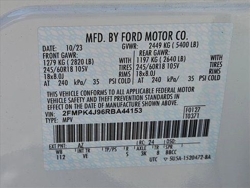 Used 2024 Ford Edge SEL w/ Convenience Package AWD/4WD image 23