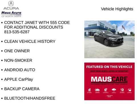 Used 2021 BMW 228i xDrive Gran Coupe w/ Convenience Package AWD/4WD image 8